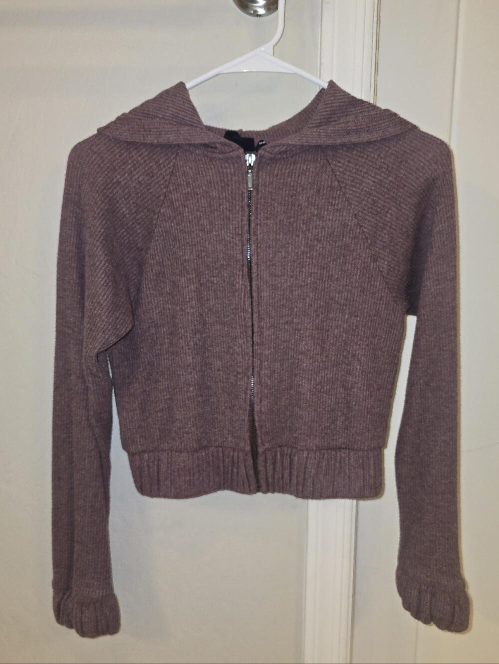 Out From Under By Urban Outfittera Zip Up Hoodie Sweatshirt Size: XS